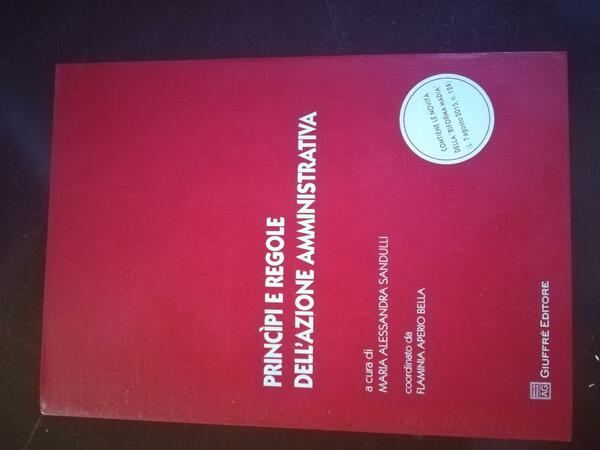 Princìpi e regole dell'azione amministrativa
