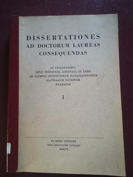 Dissertationes ad doctorum laureas consequendas