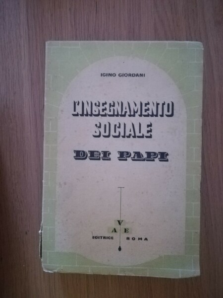 L'insegnamento sociale dei Papi