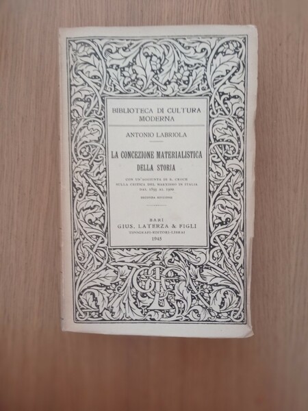 La concezione materialistica della storia