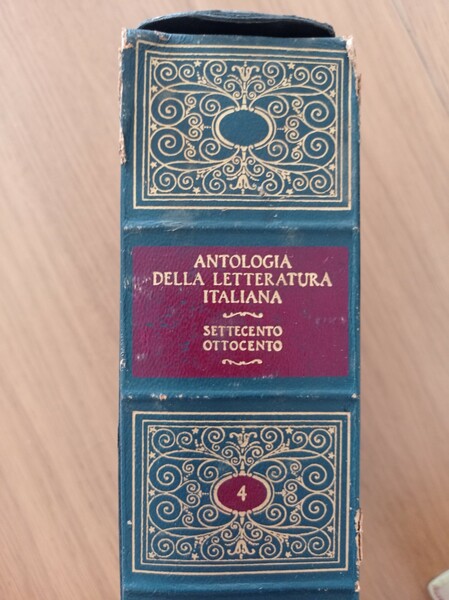 Antologia della letteratura italiana 4