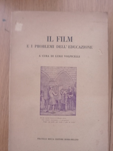 IL FILM e i problemi dell'educazione