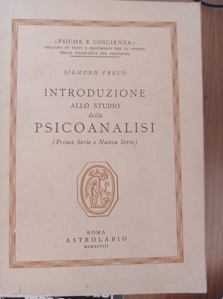 Introduzione allo studio della psicoanalisi