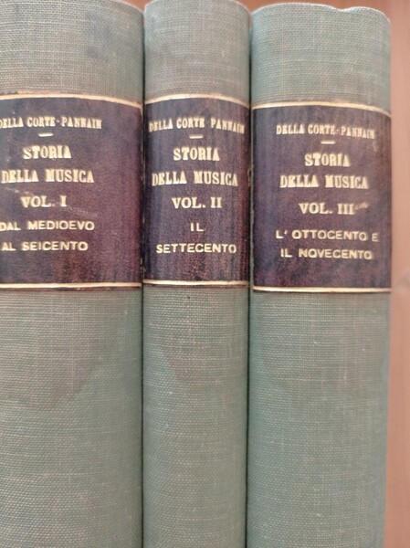 Storia della musica (3 volumi)