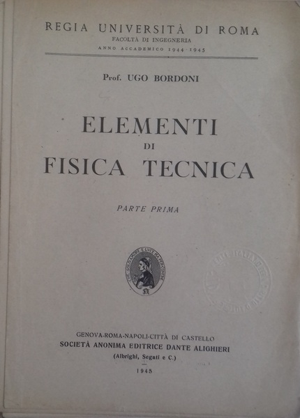 Elementi di Fisica Tecnica