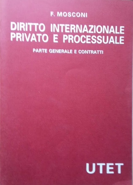 Diritto internazionale privato e processuale