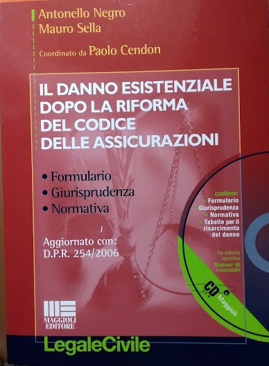 Il danno esistenziale dopo la riforma del codice delle assicurazioni. …