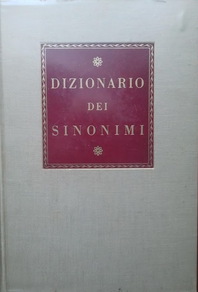 Dizionario dei Sinonimi della Lingua Italiana
