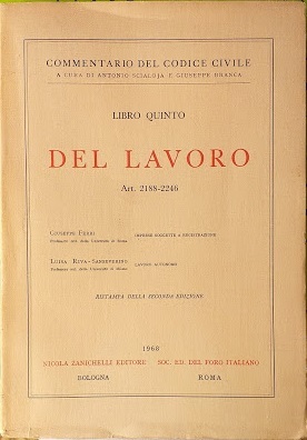Libro Quinto: del lavoro, art. 2188-2246