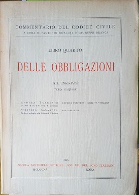 Libro quarto, delle Obbligazioni, art. 1861-1932: Rendita Perpetua - Rendita …