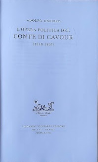 L'opera politica del Conte di Cavour (1848 - 1857)