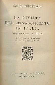 La civiltà del Rinascimento in Italia