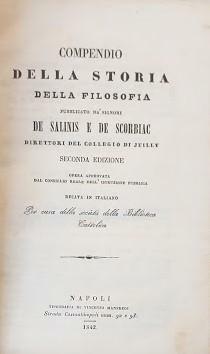 Compendio della storia della filosofia