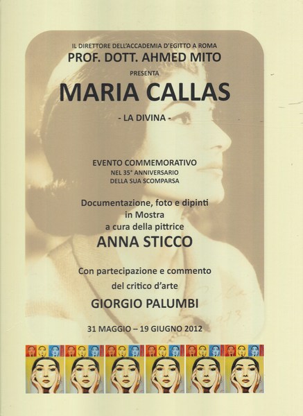 Maria Callas. La Divina. Evento commemorativoi nel 35^ anniversario della …