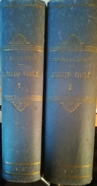 Istituzioni di diritto civile. I. II.