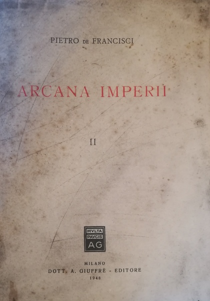 Aracana Imperii. III. Tomo I.