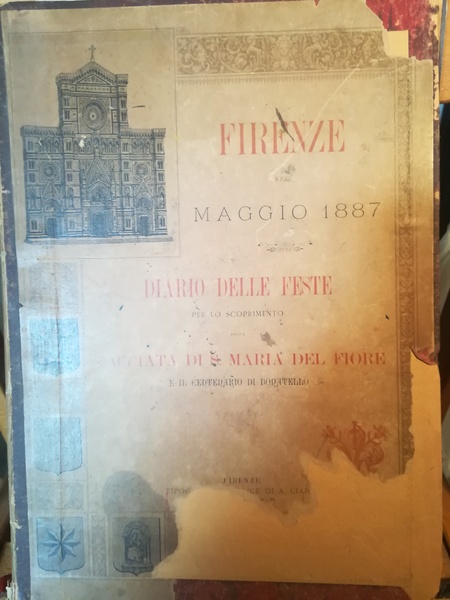 Diario delle feste per lo scoprimento della facciata di S. …