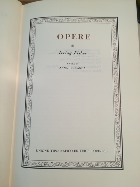 Opere. I.