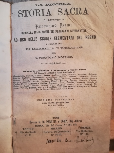 La piccola Storia Sacra