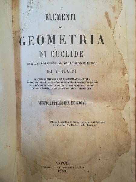 Elementi di geometria di Euclide