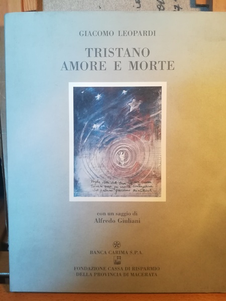 Tristano. Amore e morte.