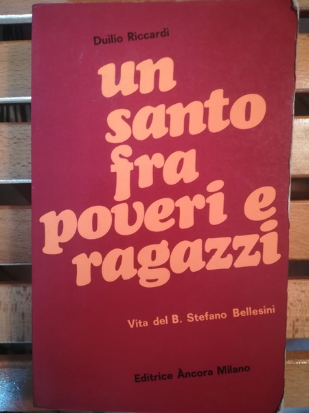 Un santo tra poveri e ragazzi. Vita del beato Stefano …