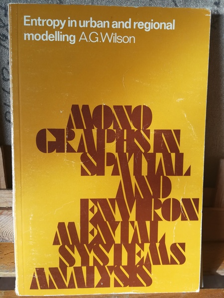 Entropy in urban and regional modelling