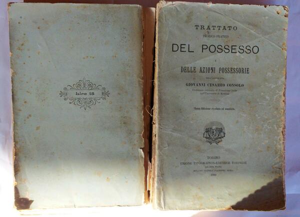 Trattato del possesso e delle azioni possessorie