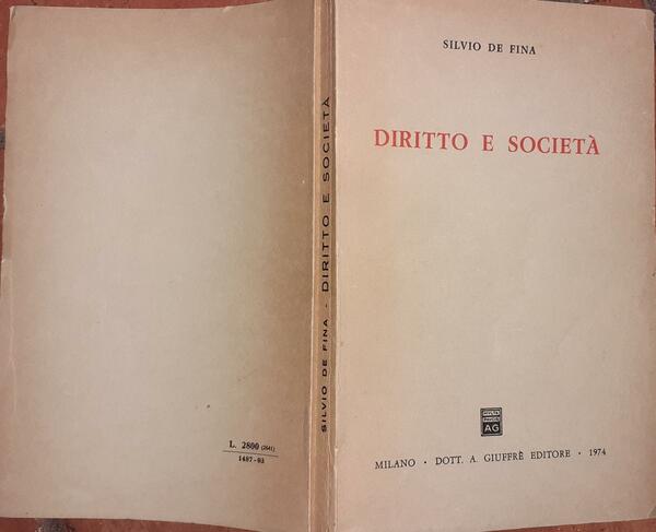 Diritto e societa'