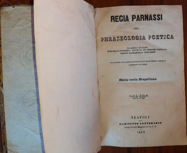 Regia Parnassi seu phraseologia poetica