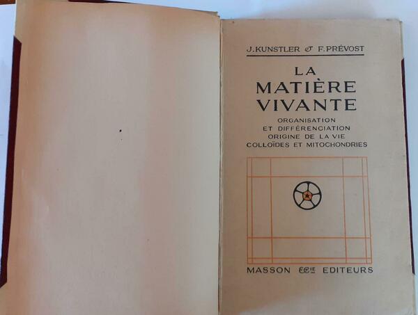 La matiere vivante organisatio et differenciation origine de la vie …