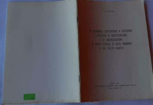 Si dovranno sottoporre a revisione