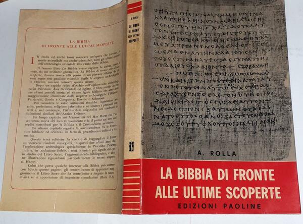La Bibbia di fronte alle ultime scoperte