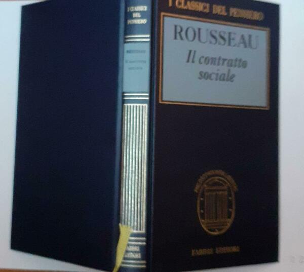 Il contratto sociale o principi di diritto politico