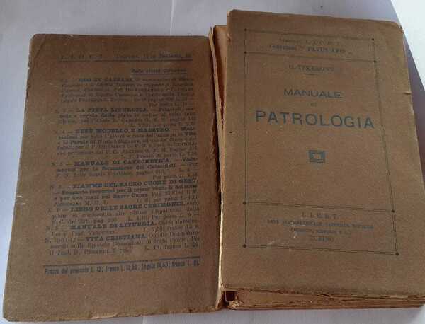 Manuale di patrologia. Versione italiana del prof. Sac. L. Coccolo