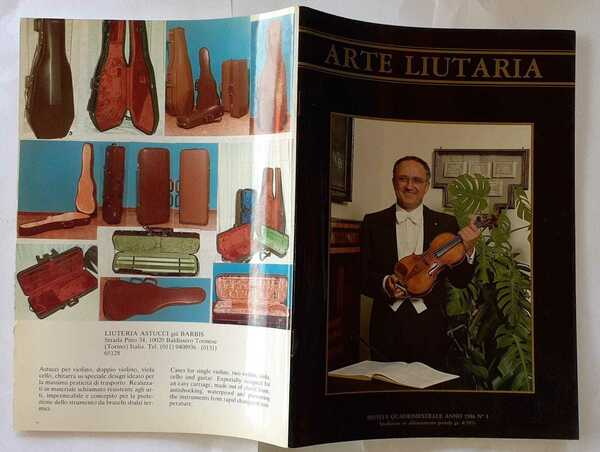 Arte Liutaria. Rivista quadrimestrale anno 1986 N.1