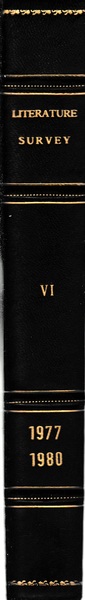 Chemical abstracts &amp; Litterature survey 1977-1980 vol. 6