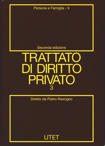 Trattato di diritto privato: 3