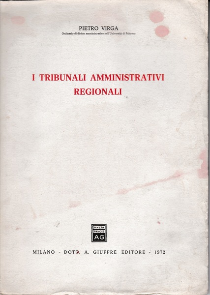 I tribunali amministrativi regionali