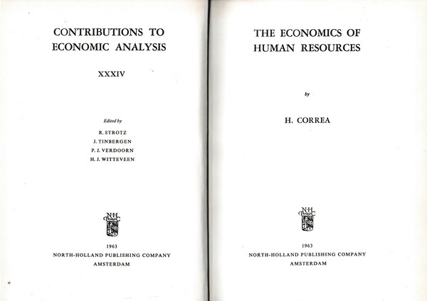 The economics of human resources