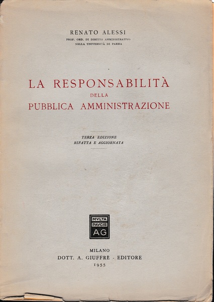 La responsabilità della pubblica amministrazione