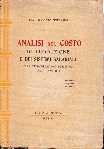 Analisi del costo di produzione e dei sistemi salariali nella …