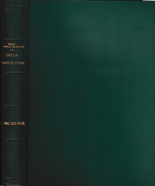 Libro sesto. Tutela dei diritti art. 2643-2696