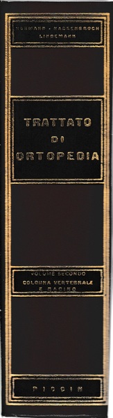 Trattato di Ortopedia vol. 2^ - Colonna Vertebrale e Bacino