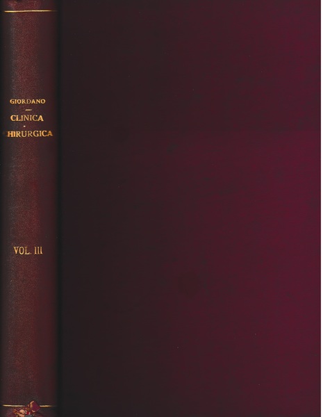 Lezioni di Clinica Chirurgica 3^ vol.