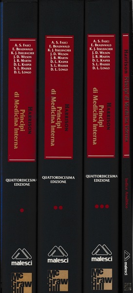 Harrison. Principi di Medicina interna 3 volumi + indice analitico