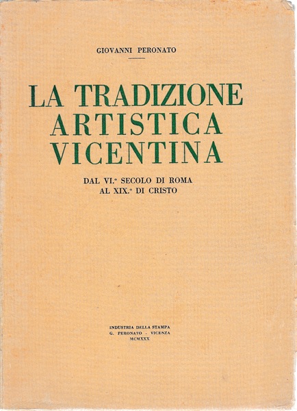 La tradizione artistica Vicentina
