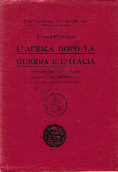 L'Africa dopo la guerra e l'Italia
