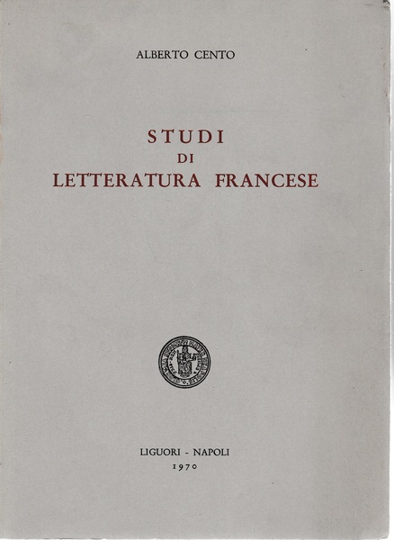 Studi di letteratura Francese
