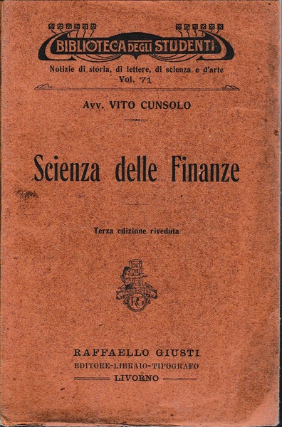 Scienza delle finanze